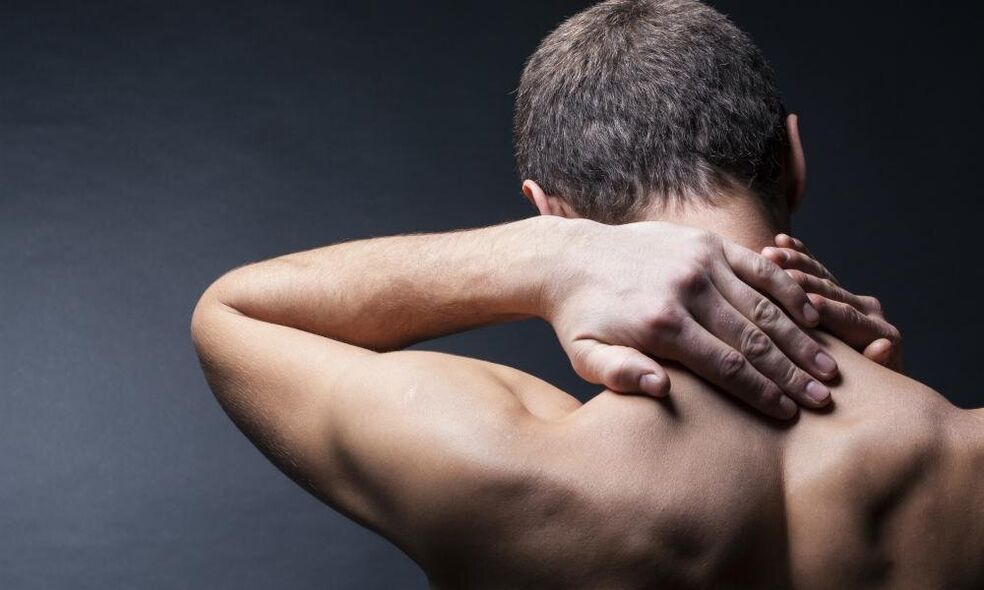 self-massage in the neck for pain