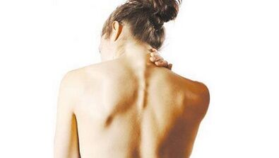 Symptoms of cervical spine osteochondry